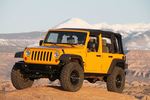 SEMA show 2010: Jeep Wrangler J7 Stripper