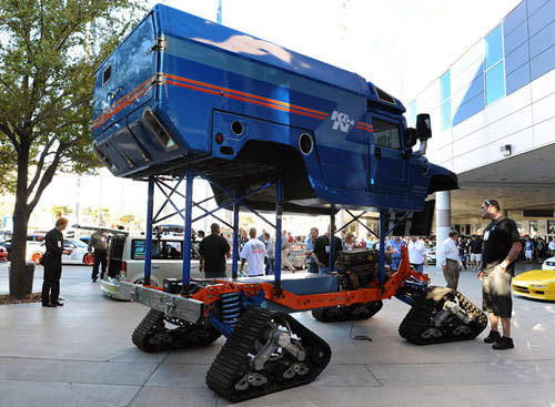 Hummer H1 Zero South, SEMA show 2010